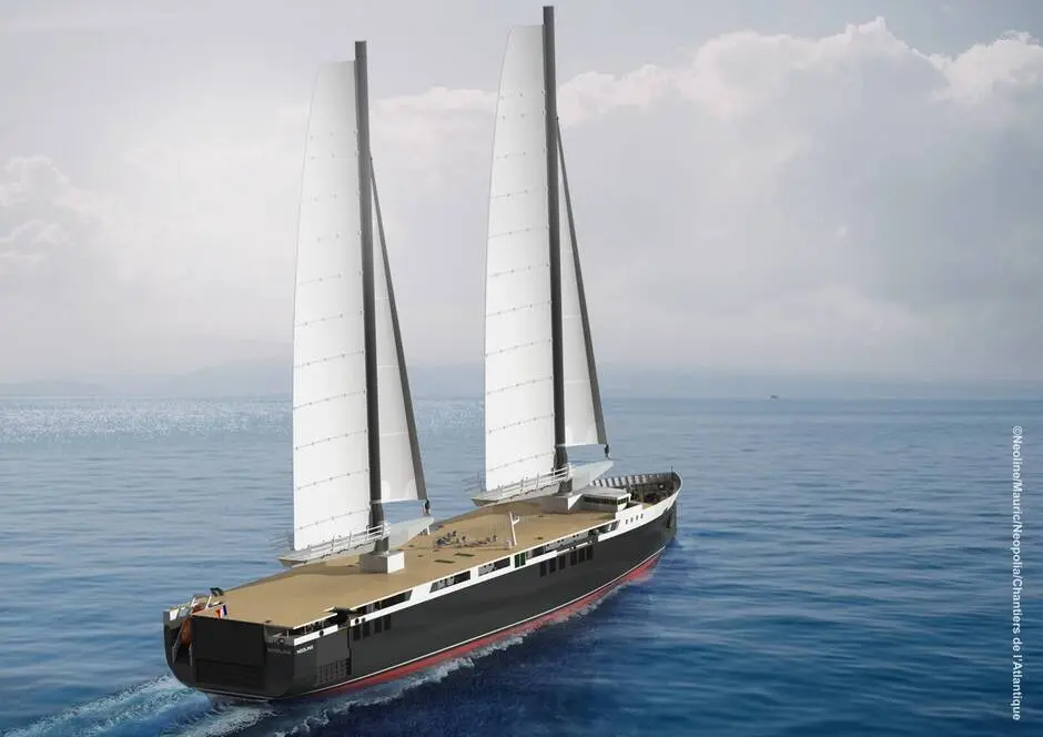 Visuel d'un cargo voile